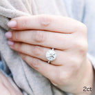 Round Brilliant Moissanite Engagement Ring