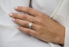 Round Engagement Ring