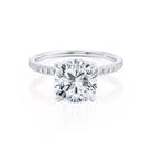 2.40 CT Moissanite Engagement Ring