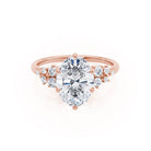 2.52 CT Oval Moissanite Ring