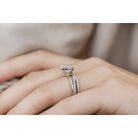 Moissanite Proposal Ring
