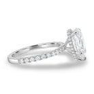 Moissanite Proposal Ring
