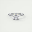 Cushion Cut Moissanite Ring