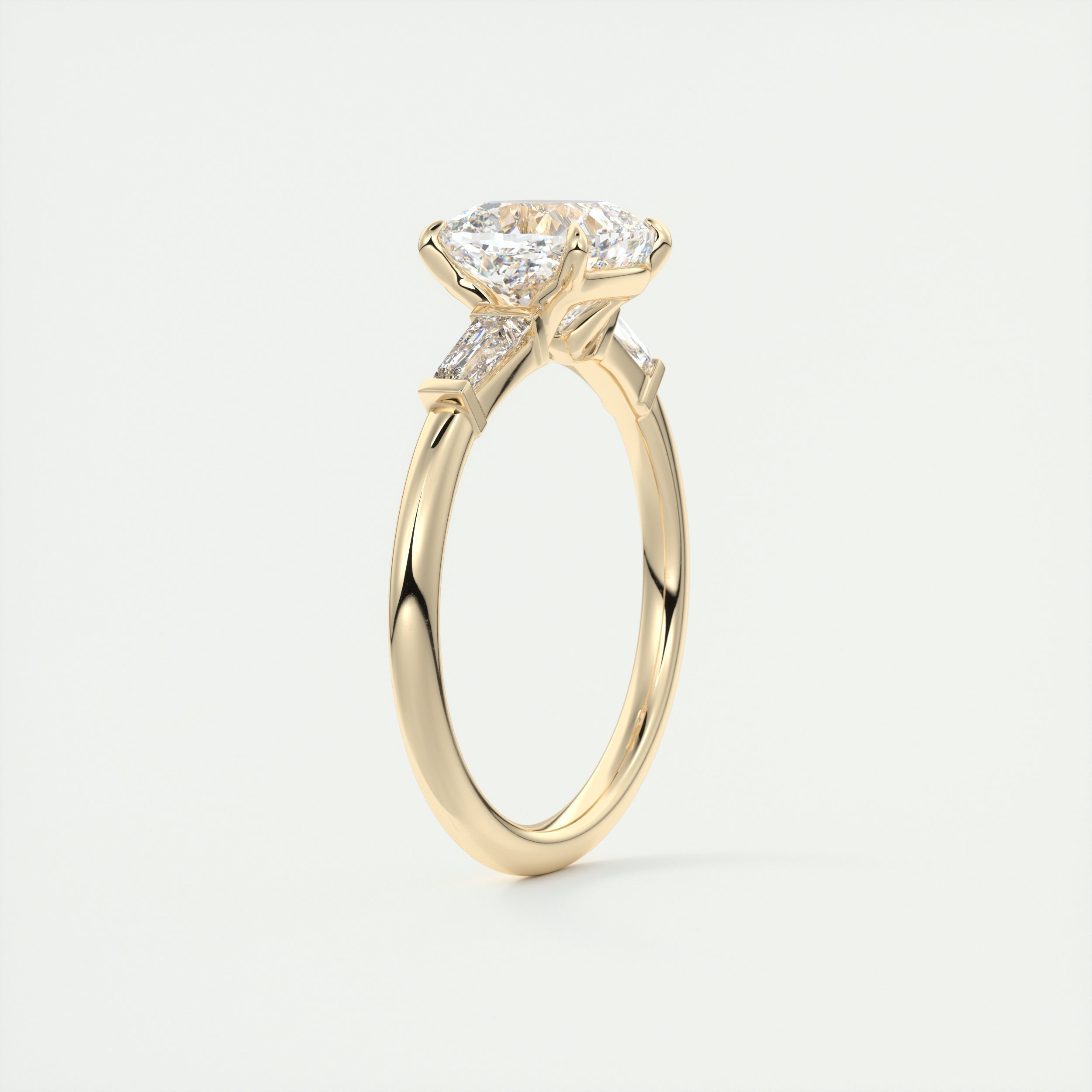 Cushion Cut Engagement Ring