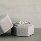 East West Engagement Ring