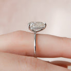 Moissanite Diamond Ring