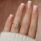 Pear Solitaire Engagement Ring