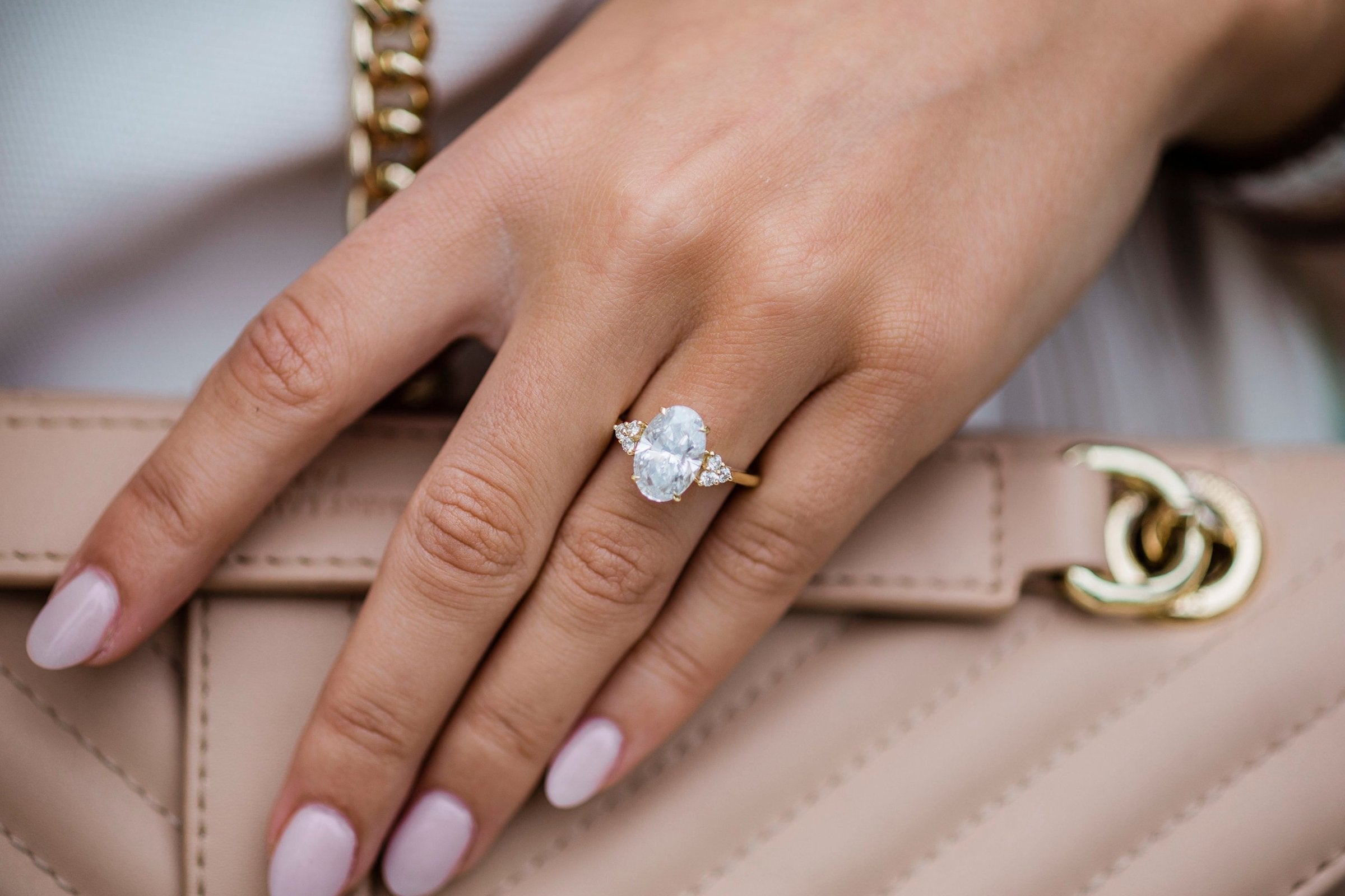 Boho moissanite jewelry