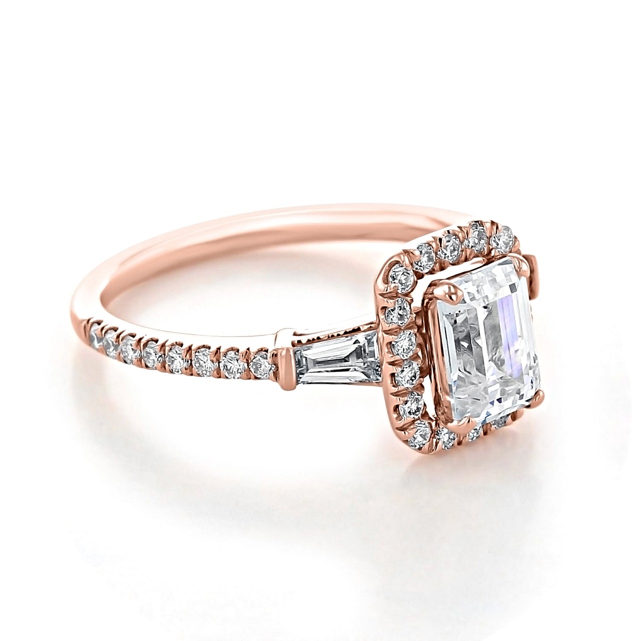 Moissanite cocktail rings USA