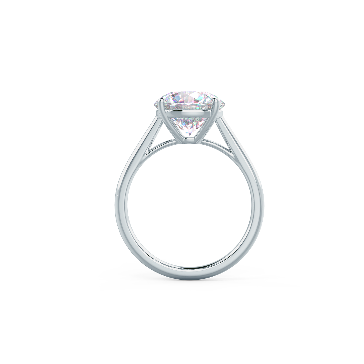 Vintage-inspired moissanite rings