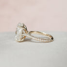 Oval Moissanite Ring for Women