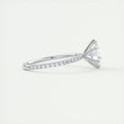 moissanite jewelry with organic-inspired styles
