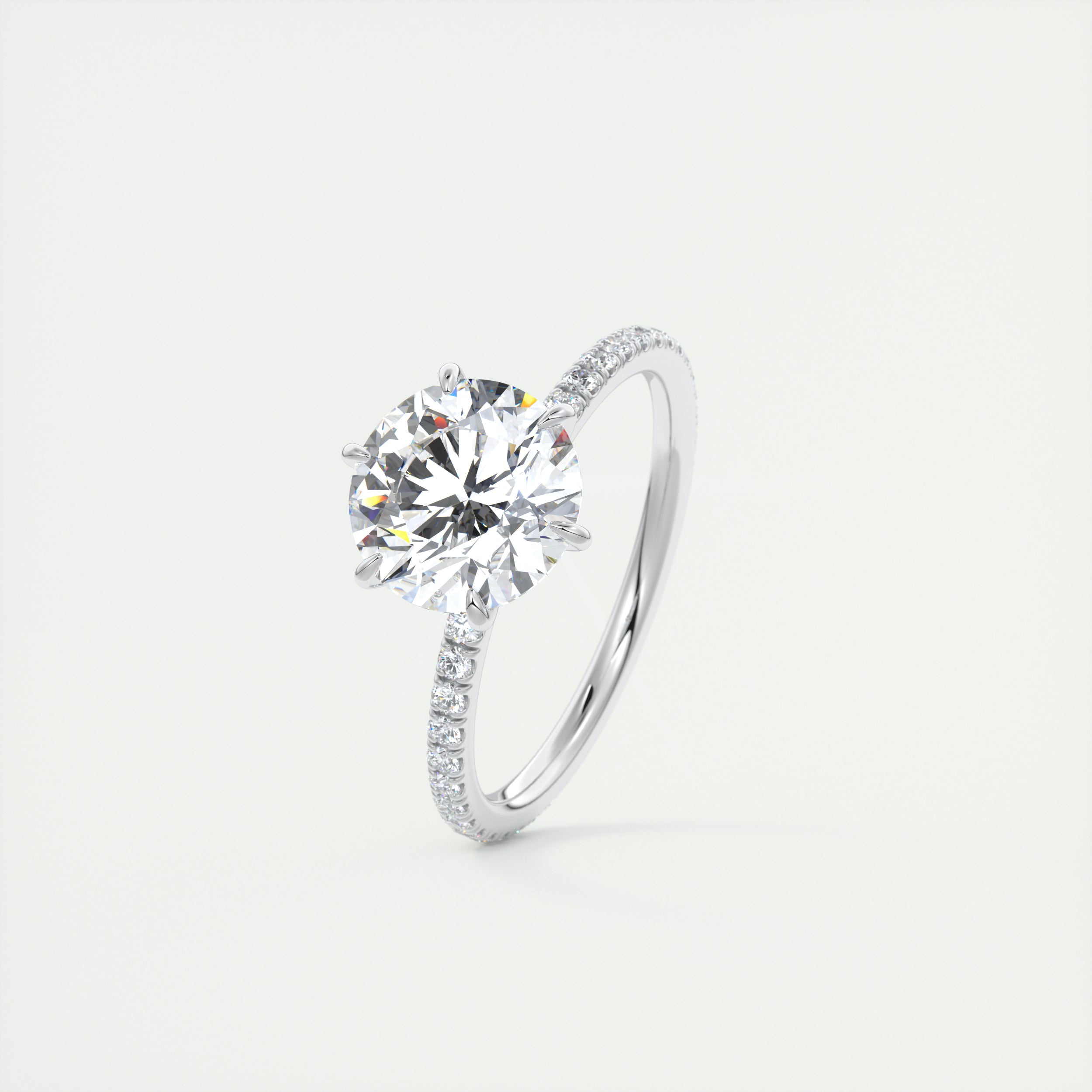 moissanite jewelry with art nouveau-inspired styles