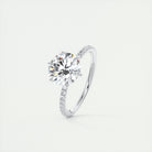 moissanite jewelry with art nouveau-inspired styles