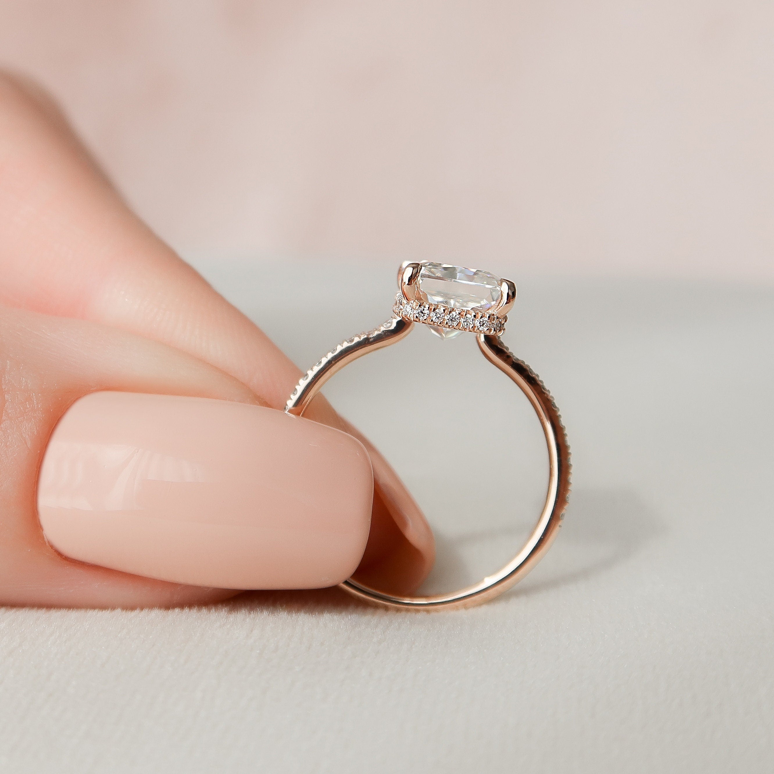 Gold Engagement Ring for Women
