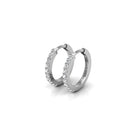 Round Cut Diamond Moissanite small Earrings for Her