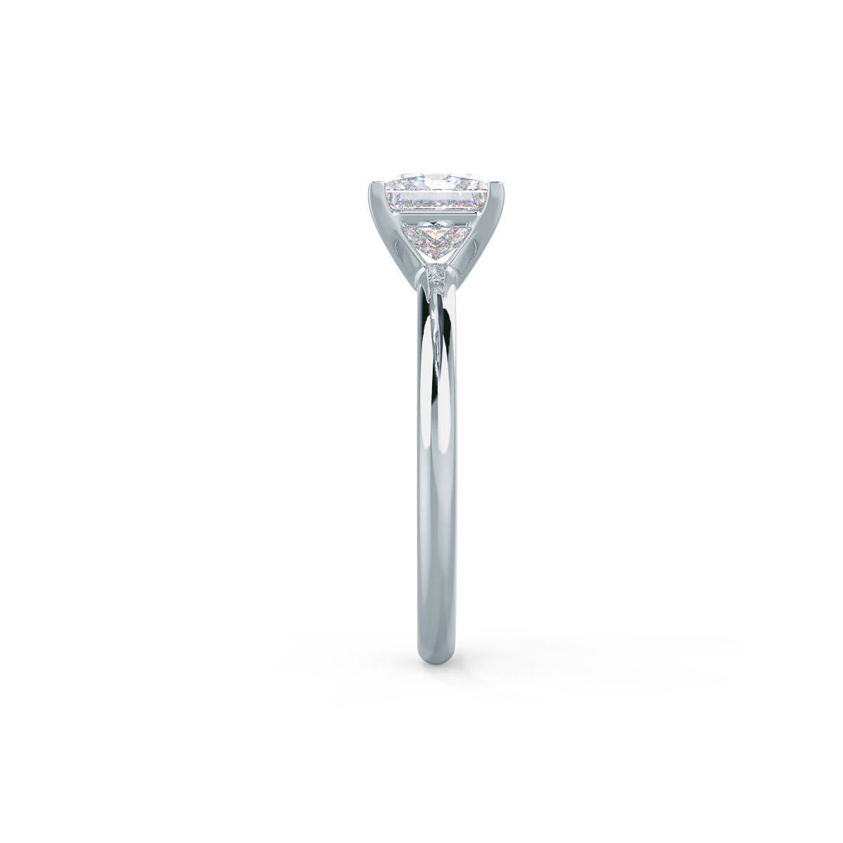 Moissanite diamond oval pendant necklace discounts online