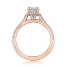 Moissanite wedding set with set discount