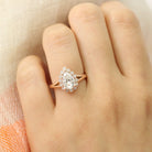 Moissanite wedding jewelry for castle wedding