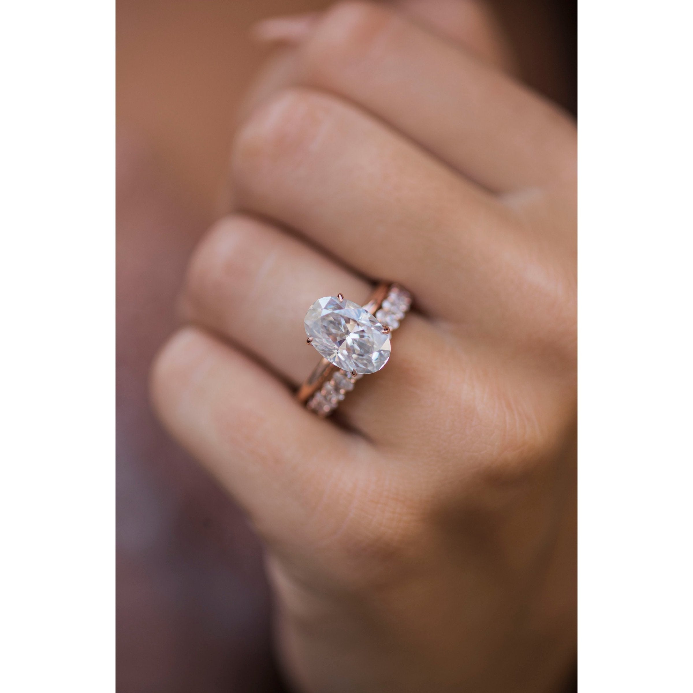 Oval Solitaire Ring