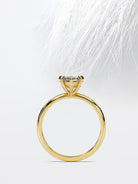 Heart Cut Moissanite Solitaire Diamond Engagement Ring For Women