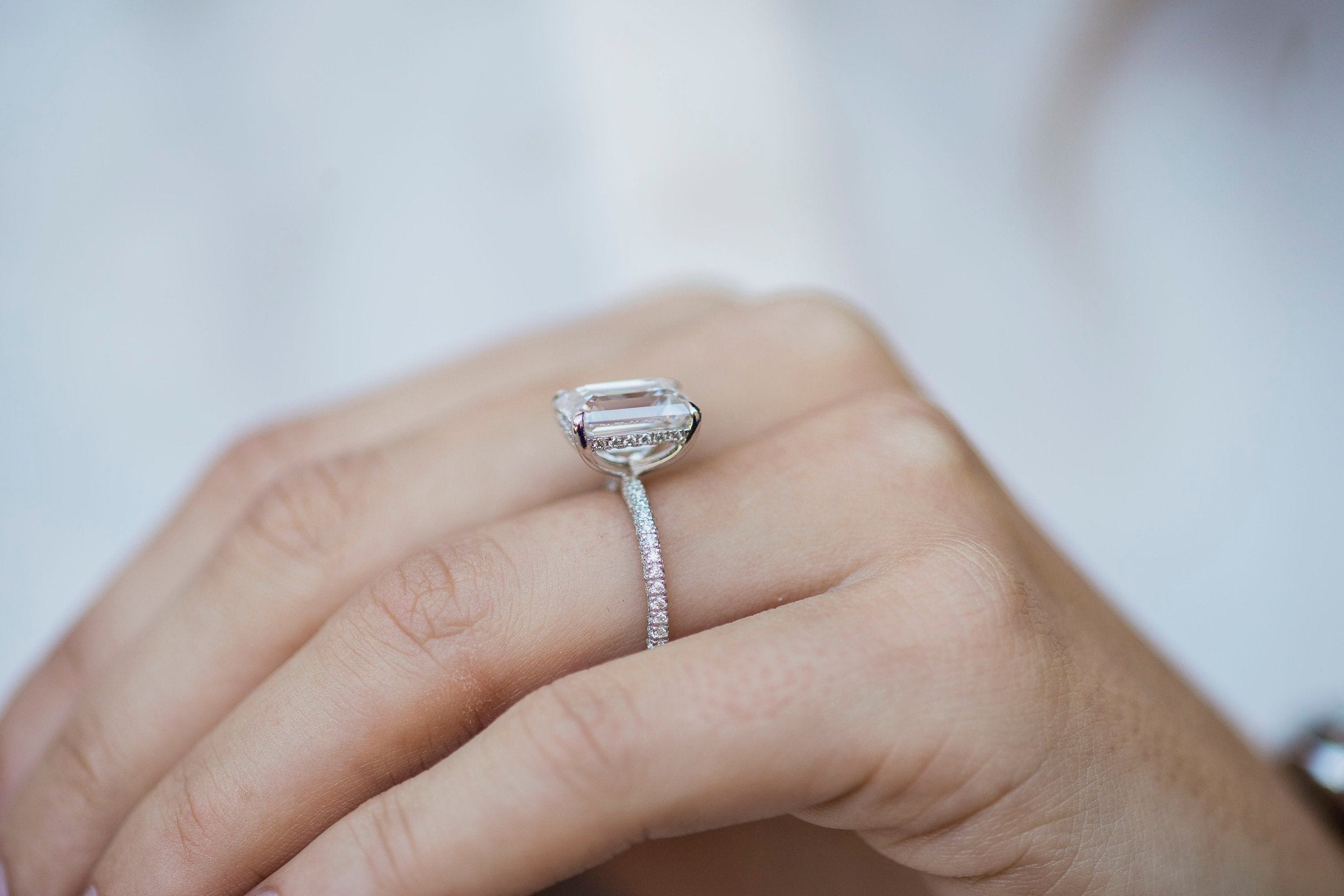 4.30CT Moissanite Ring