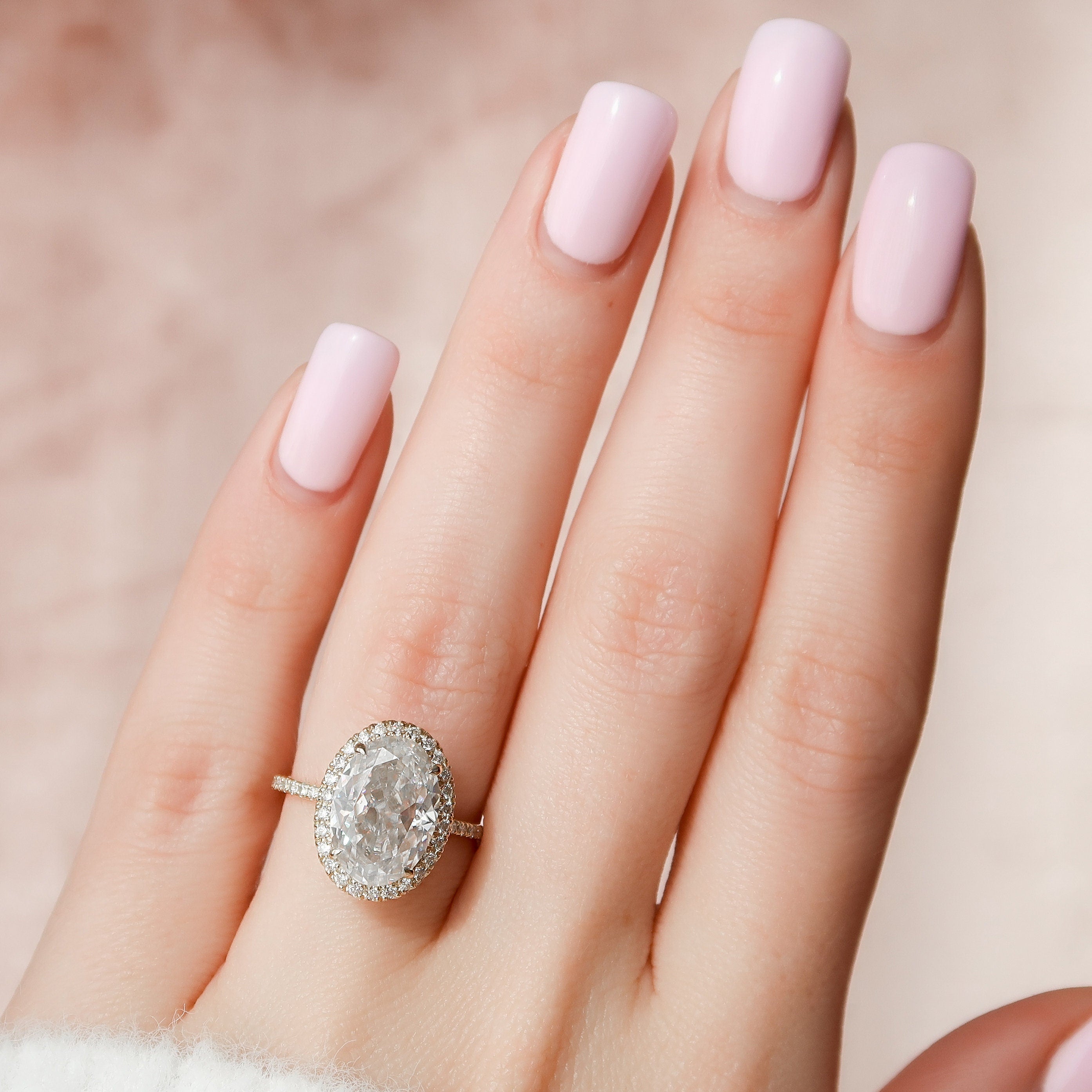 Moissanite Ring for Women