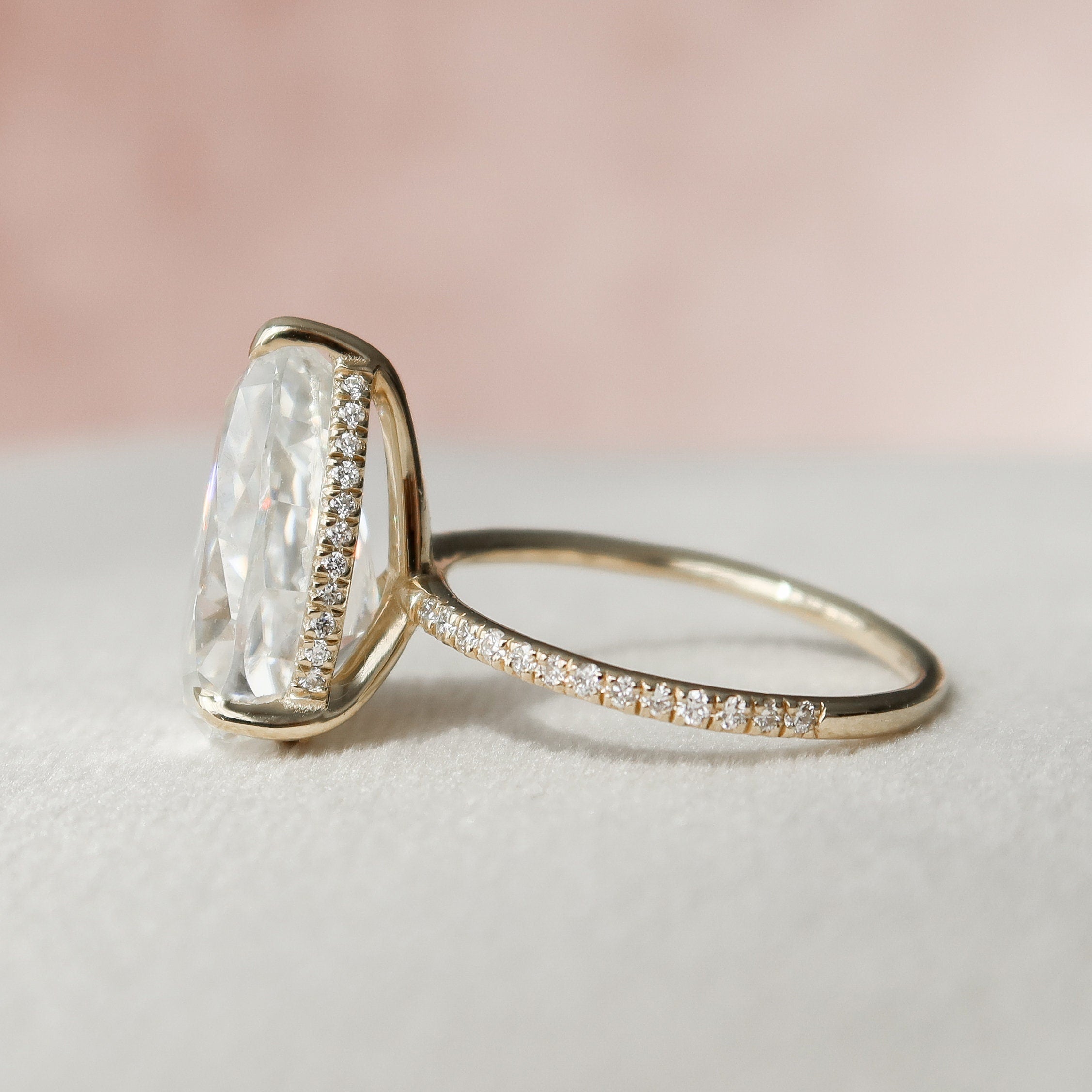 Pear Proposal Ring