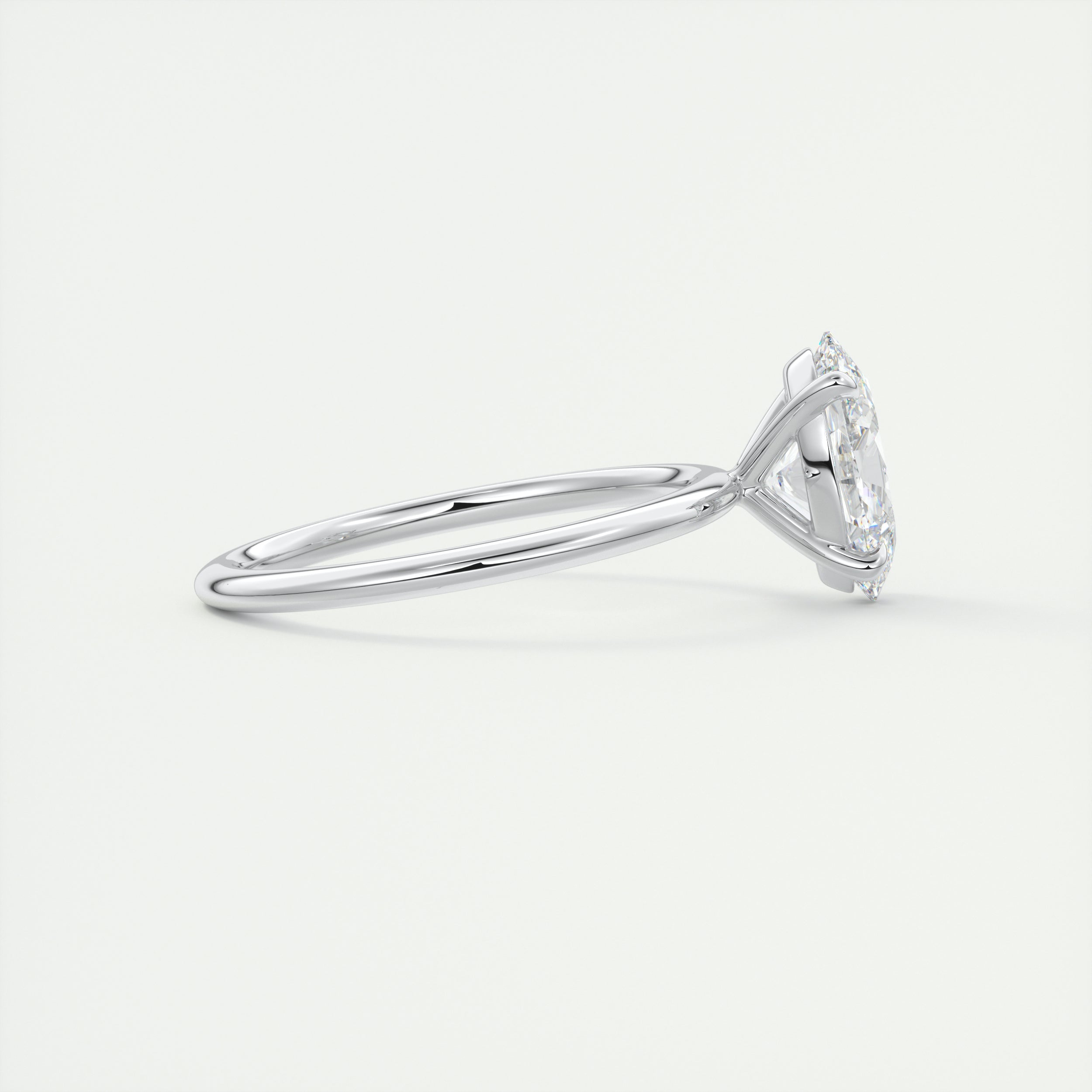 Moissanite wedding jewelry for groomsmen's outfit