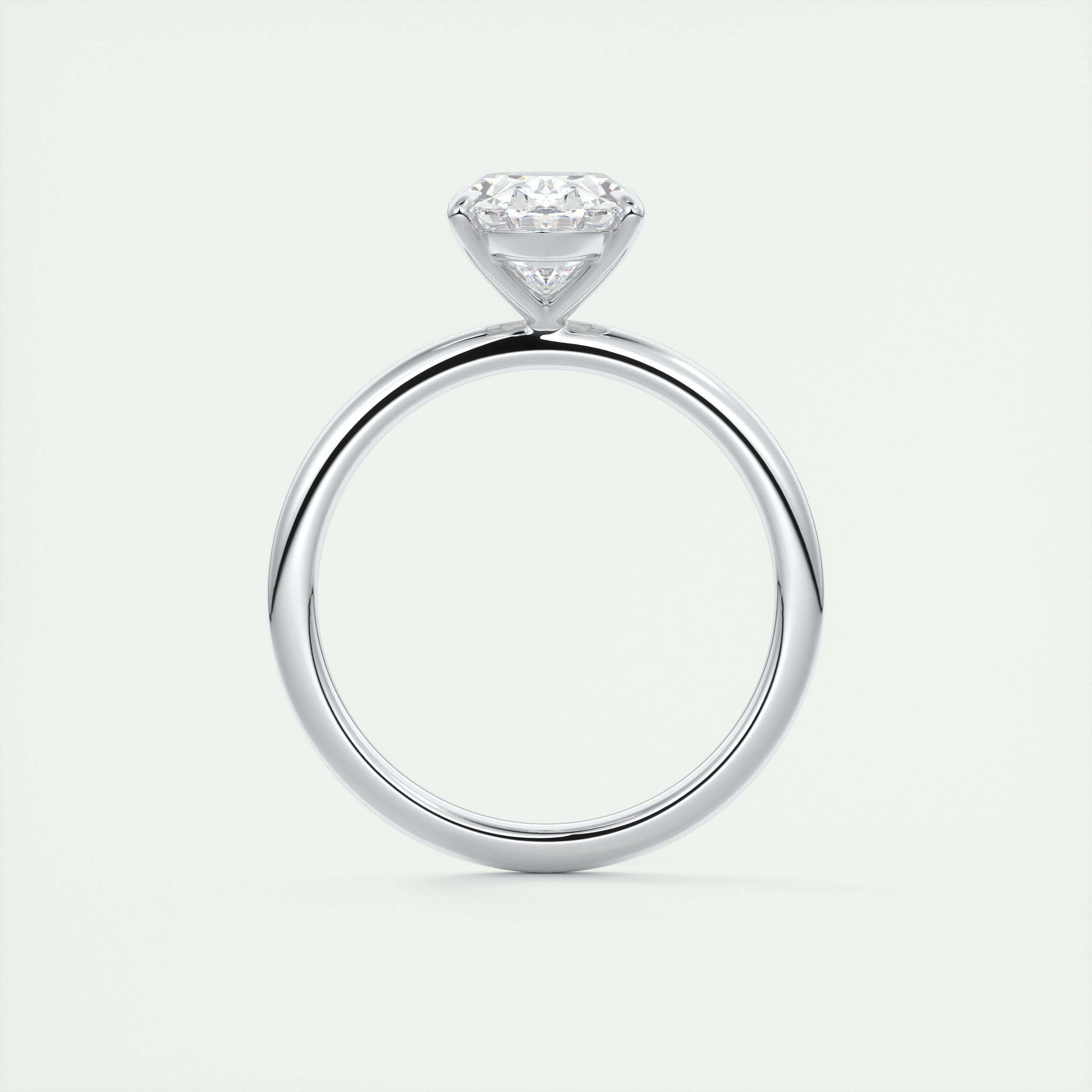 Moissanite wedding jewelry for groom's father's outfit