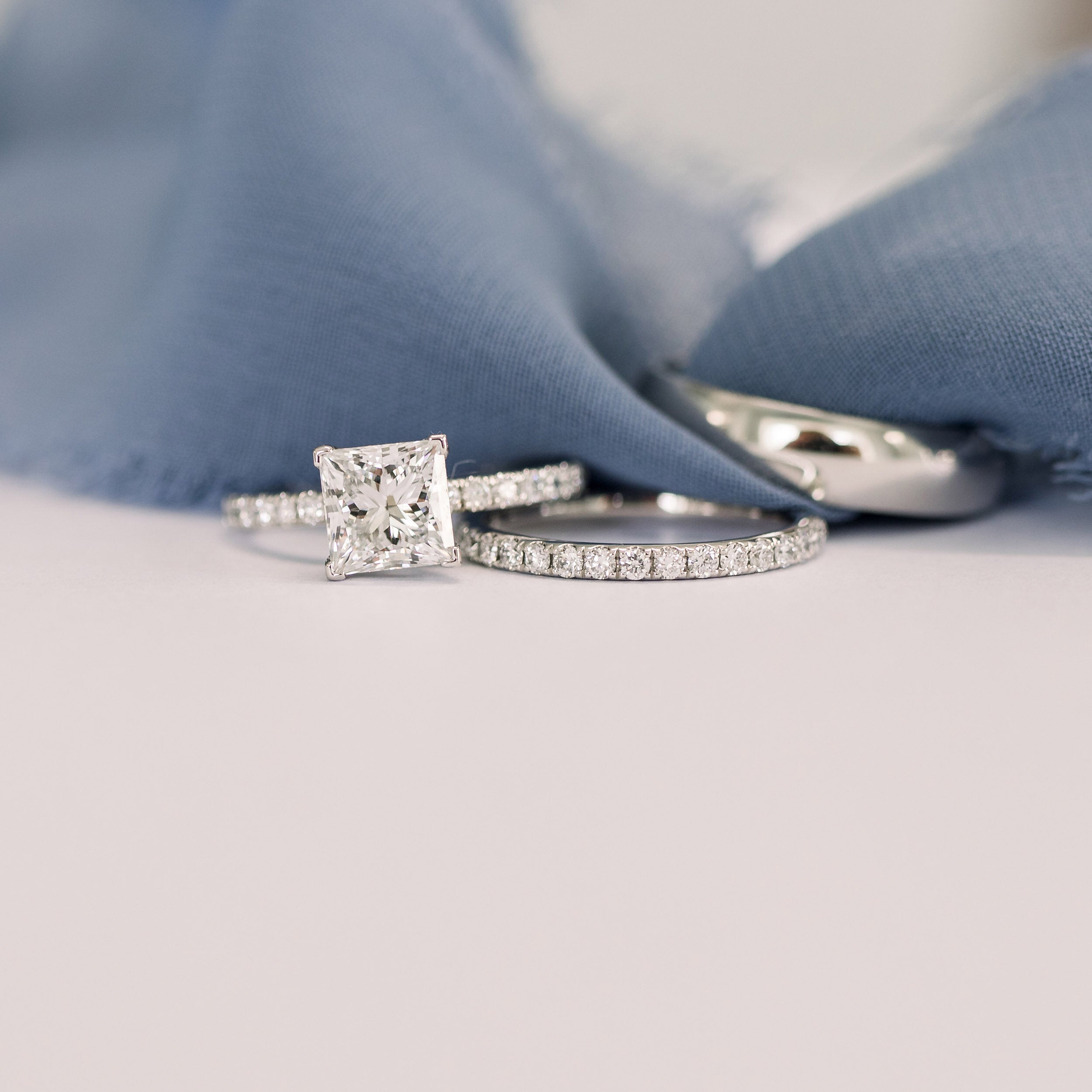 Moissanite diamond link chain bracelet online