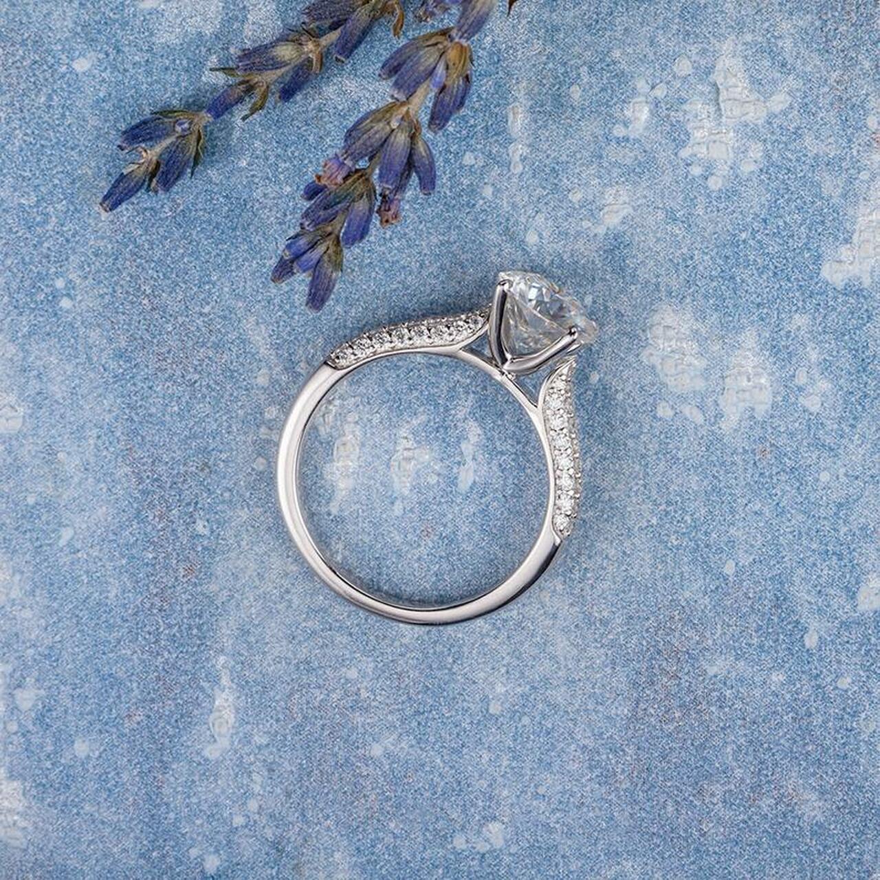 Moissanite ring price and quality insights, comparisons, guide