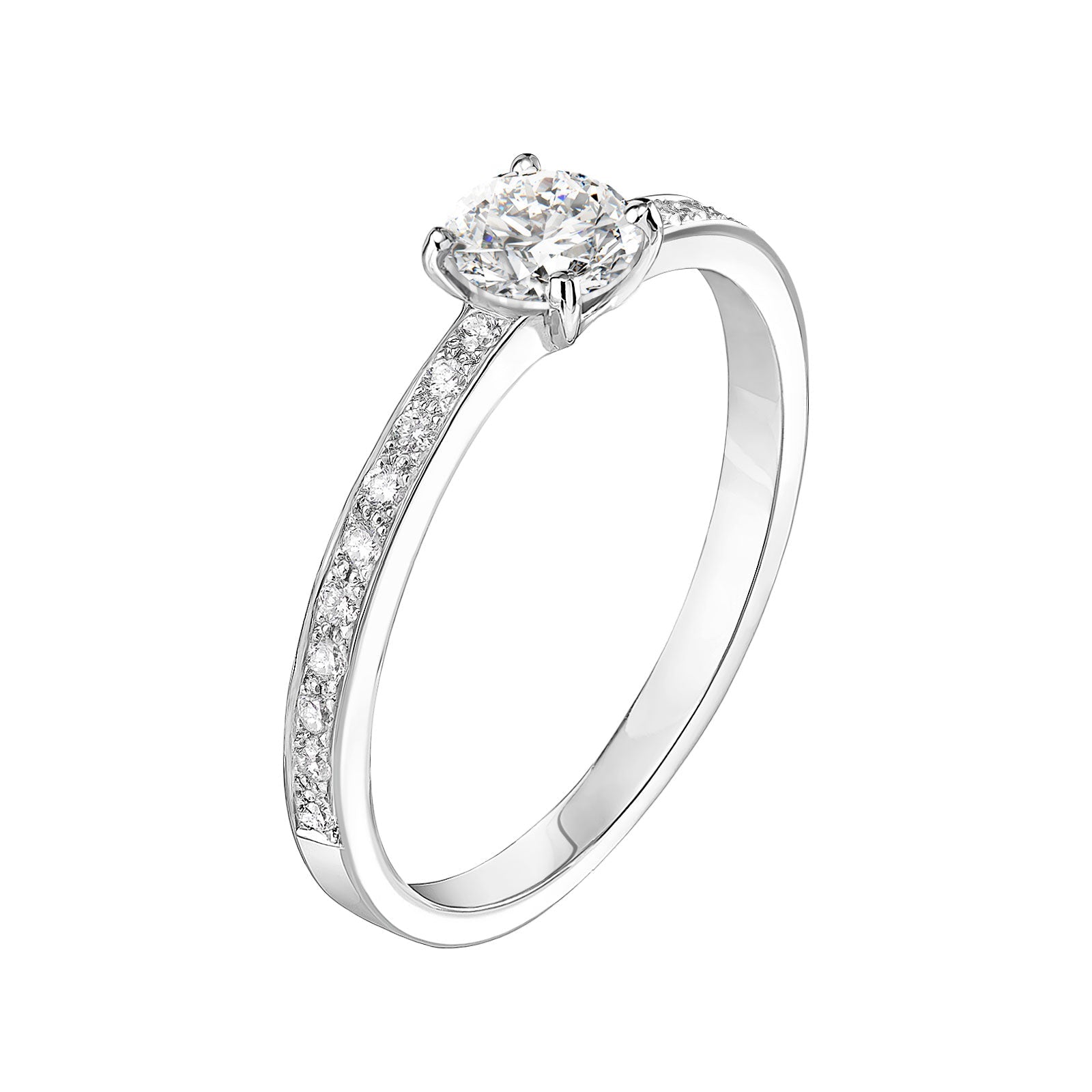 round-shaped-moissanite-pave-setting-engagement-ring