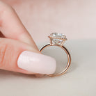 Cushion Cut Proposal Ring