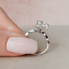 Moissanite Engagement Ring USA