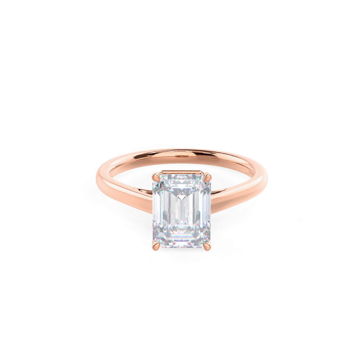 moissanite modern engagement rings Chicago