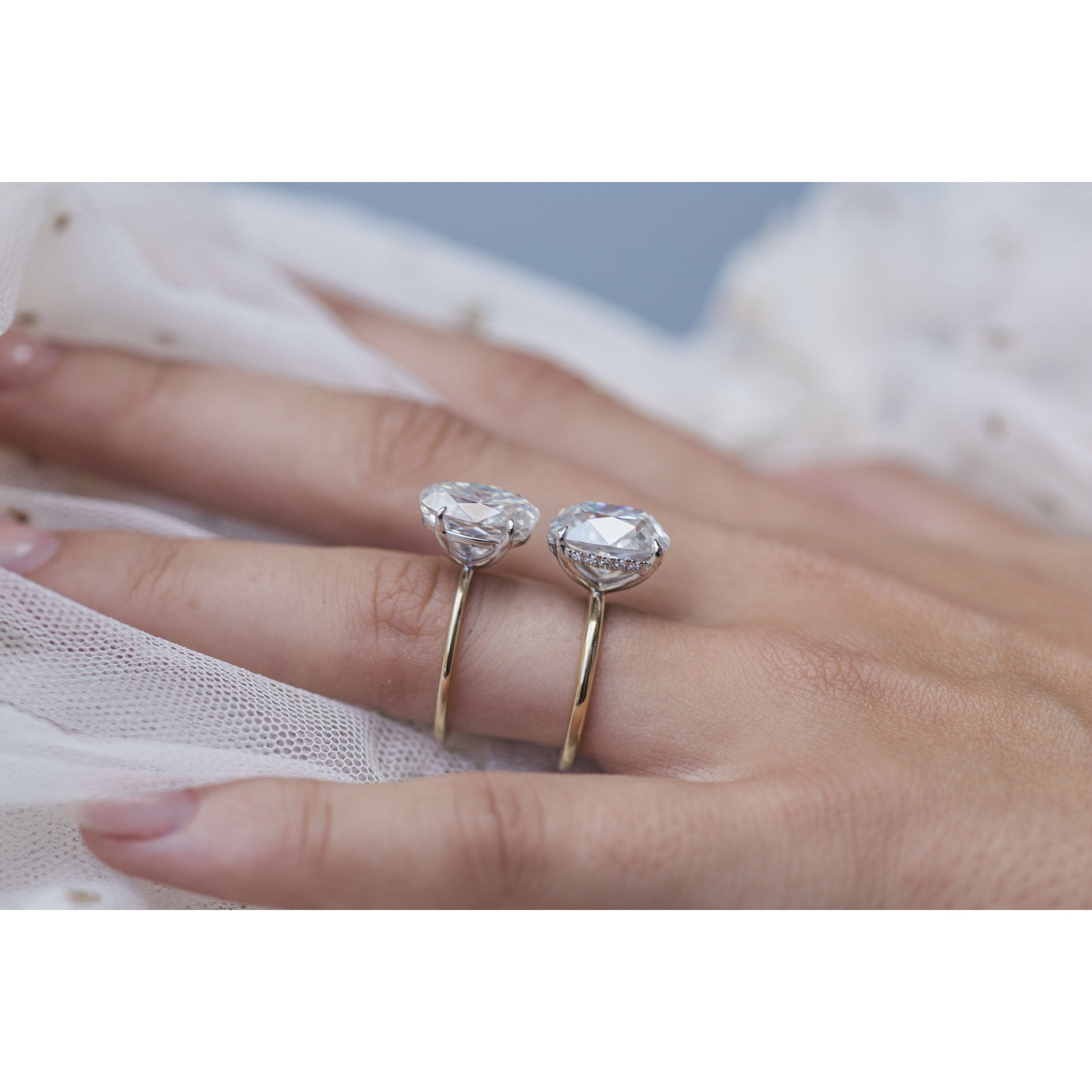 Moissanite jewelry set for wedding anniversary celebration gifts suggestions