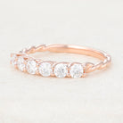 round-shaped-moissanite-half-eternity-wedding-band