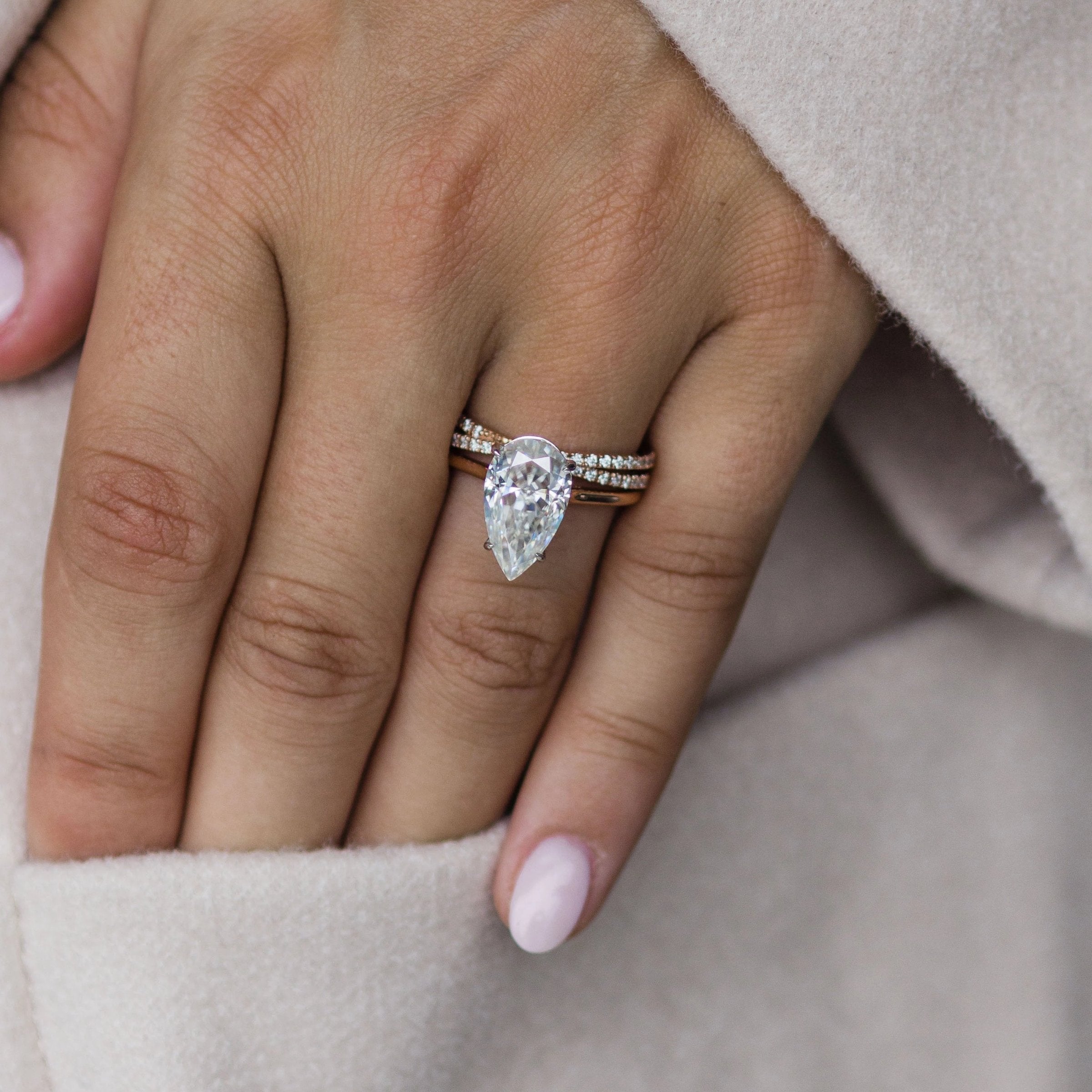 Timeless moissanite designs