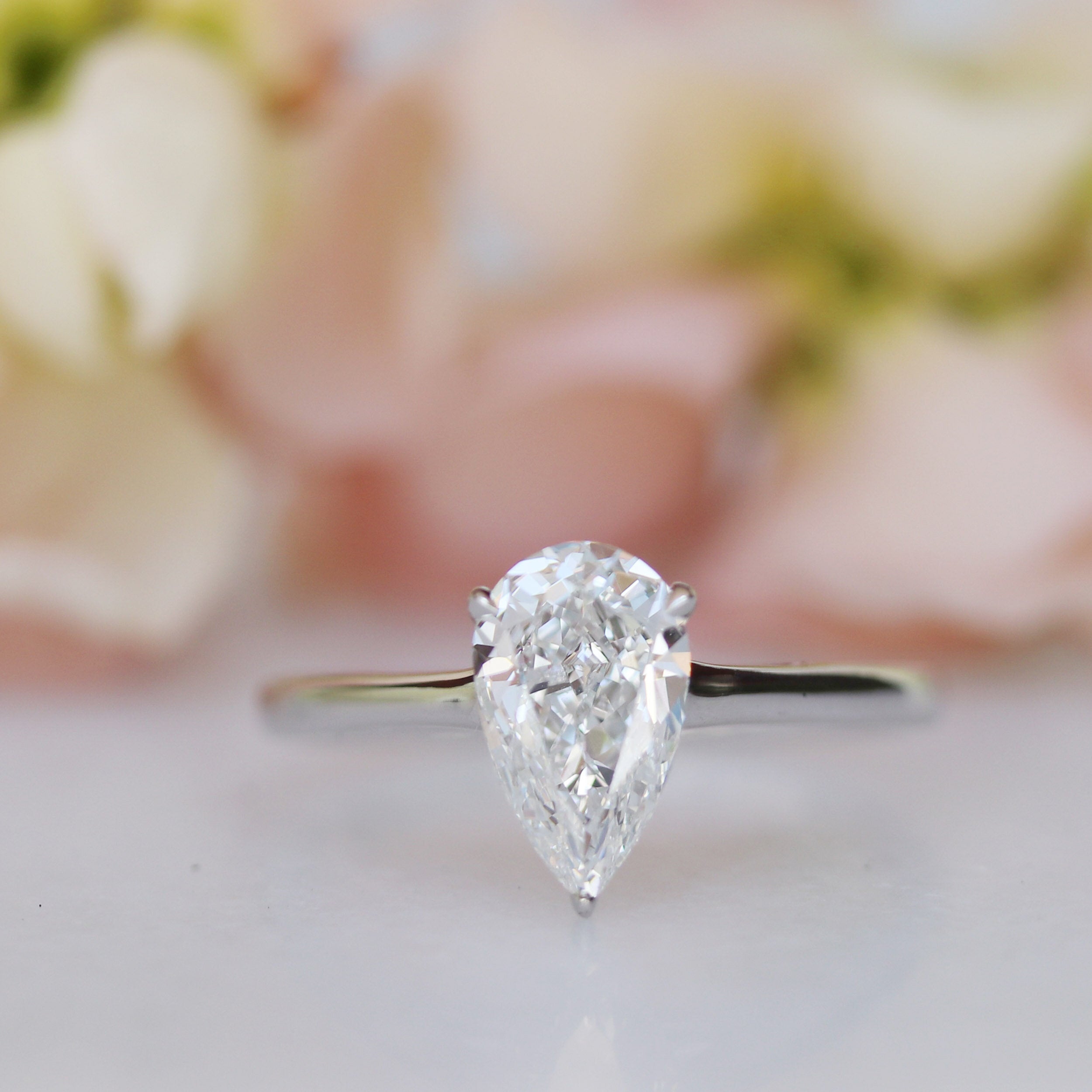 Moissanite diamond cluster hoop earrings sale online