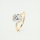 moissanite jewelry with lab-grown white topaz