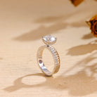 Affordable Moissanite Engagement Ring