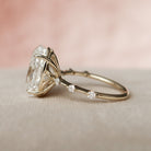 Oval Cut Moissanite Ring USA