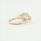 Moissanite Diamond Engagement Ring