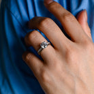 Designer Round Brilliant Bridal Ring with Luxury Sparkle