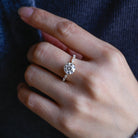 Certified Moissanite Ring