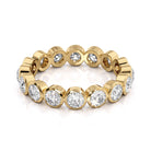 Bezel Set Diamond Wedding Ring