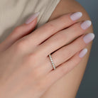 Bezel Set Eternity Band

