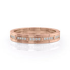 Brick Style Wedding Band