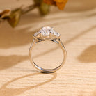 Trilogy Moissanite Ring